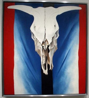 Cow's Skull: Red, White, and Blue - Une Méditation Sur La Mort Et L'Identité Américaine !