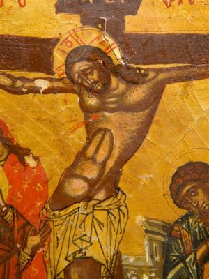 La Crucifixion du Christ! Une Exploration des Nuances Iconographiques et Spirituelles dans l'œuvre de Boryslav