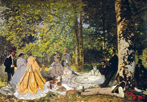 Le Déjeuner sur l'herbe : Un scandale pictural qui défie les conventions académiques !