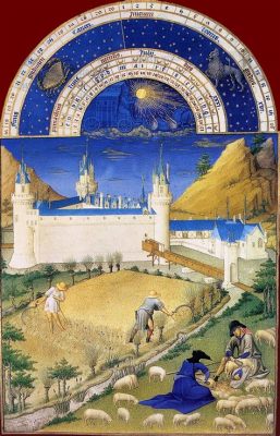 Le Très Riches Heures du Duc de Berry: Un Hymne à la Pudeur et à l'Élégance Médiévale !