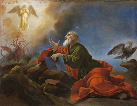 Saint John the Evangelist on Patmos! A Captivating Baroque Exploration of Solitude and Divine Revelation