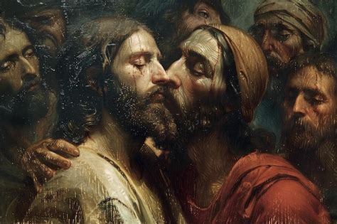 The Kiss of Judas ? Un tableau mystique et tumultueux dévoilant la complexité humaine !