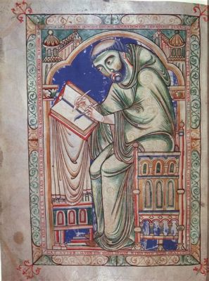 L’enluminure de la Bible d’Eadwine ! Un Joyau Anglo-Saxon de Délicatesse Miniaturiste et d’Éclat Lumineux.