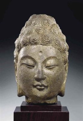  Le Tête de Bouddha - Sculpture en Relief aux Lignes Spirituelles et Mystiques !